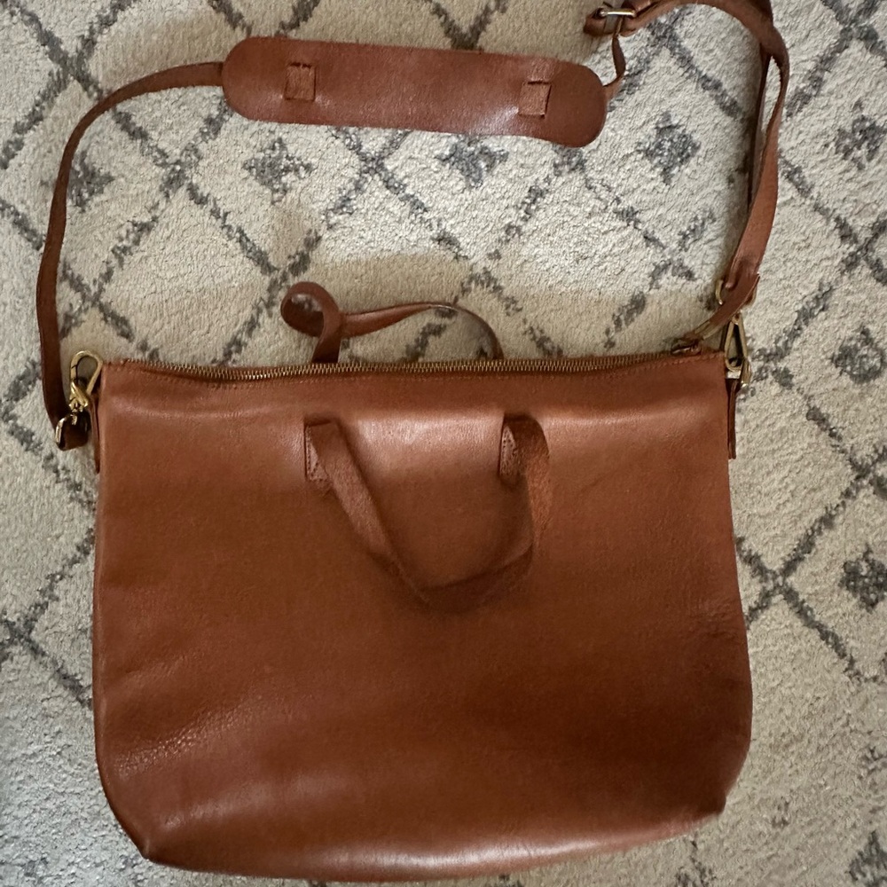 Madewell Zip Transport Tote